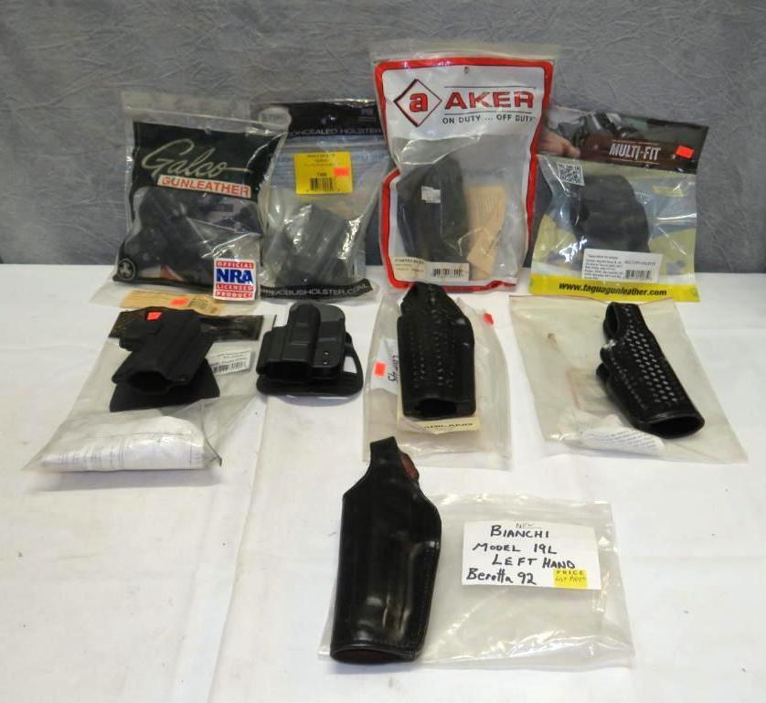 (9) Bianchi, Calco & Fobus Holsters