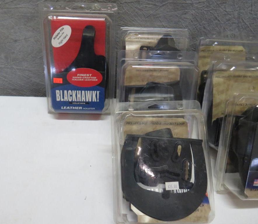 (11) Blackhawk Nylon & Leather Holsters