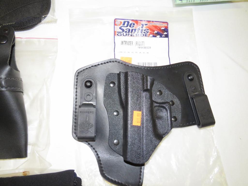 (12) Bianchi, Tagua & Other Nylon/ Leather Holsters