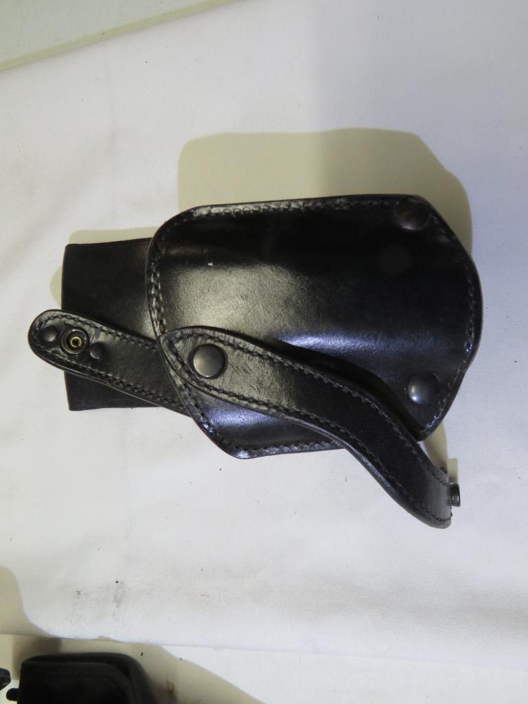 (12) Asst. Black Leather Holsters