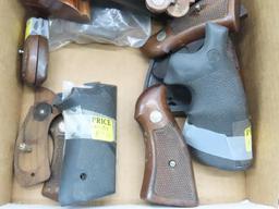 (17) Asst. Smith & Wesson Revolver & Pistol Grips