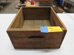 (2) Wood Ammo/Cartridge Boxes