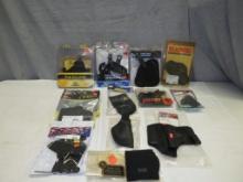 (12) Bianchi, Tagua & Other Nylon/ Leather Holsters