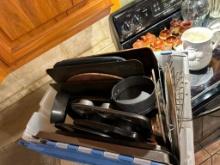 Crate Of Baking Pans