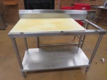 4FT S/STEEL TABLE FRAME - NO POLY