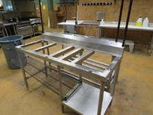 5FT S/STEEL TABLE FRAME - NO POLY