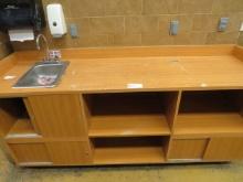 83-INCH BAKERY BACK COUNTER W/SINK