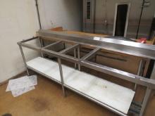 8FT S/STEEL TABLE FRAME - NO POLY