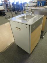 24X24 SINK WITH WATER HEATER