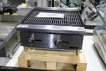 NEW MIGALI CRB24 GAS 24IN. CHAR GRILL