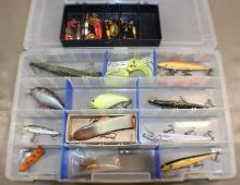Assorted Lures in Organizers