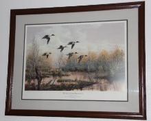 Signed and Numbered Print by Robert Binks, Ducks Unlimited